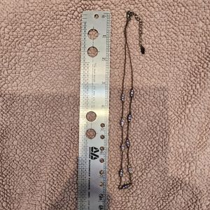 Delicate Choker Rhinestone Necklace
